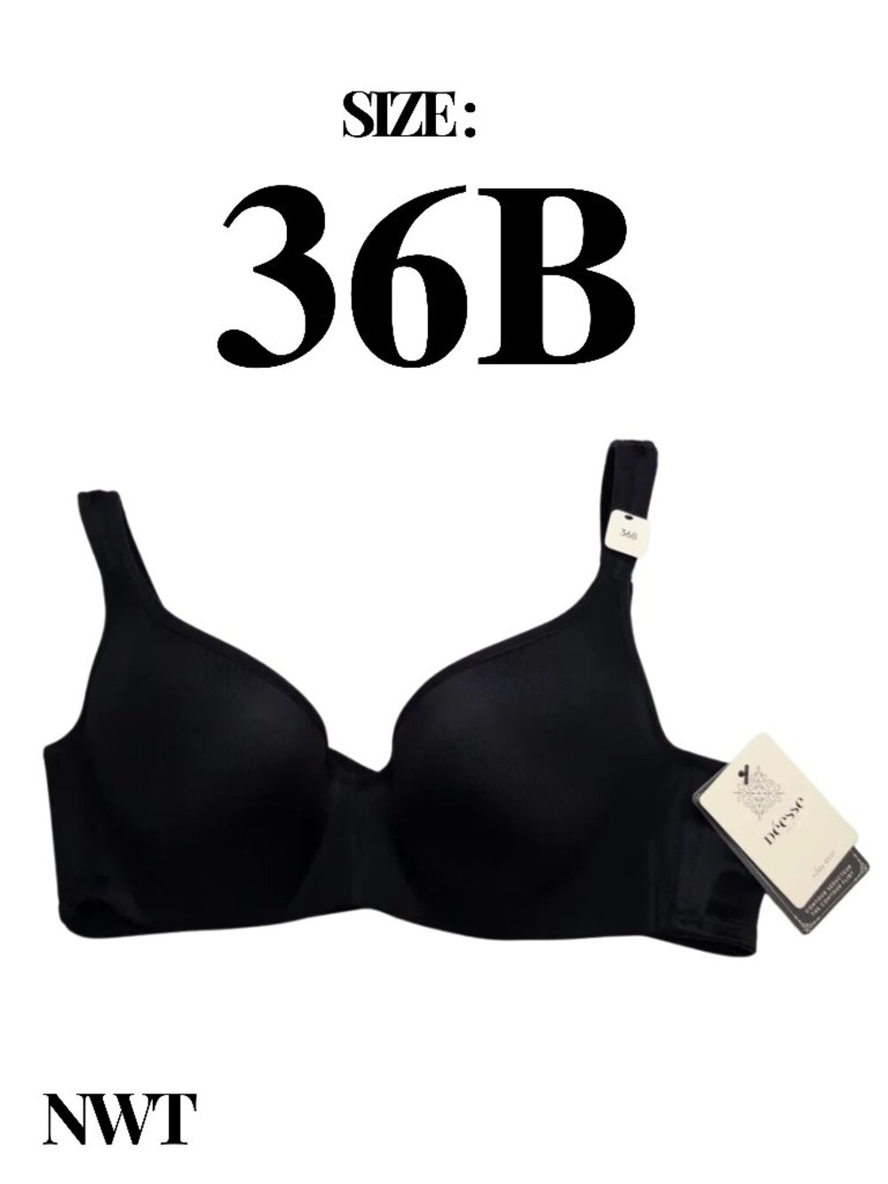 Déesse Lingerie The Contour Flirt Bra NWT — Size 36B